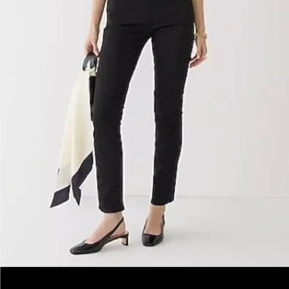 NWT J. Crew 9" Vintage Slim Straight Jeans in true black P23 . - Picture 2 of 5